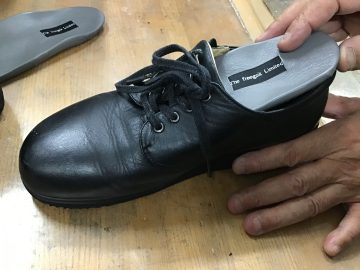 既成靴ソール加工＋オーダーインソール