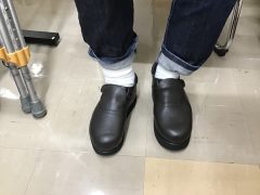 脚長差/スリッポン＋ベルト1本